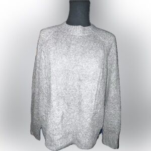 Old Navy Heather Gray Women's Cowl Neck Sweater
